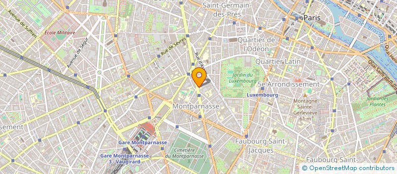 localisation de l'entreprise ASS OCEAN RUGBY-CLUB  PARIS