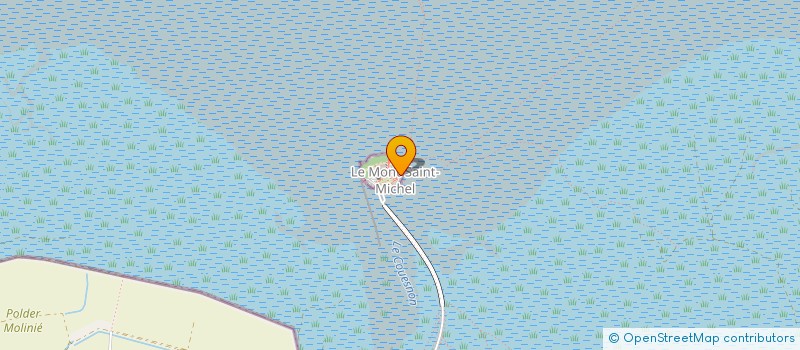 localisation de l'entreprise ASS OEUVRES CATHOLIQUES MT ST MICHEL  LE MONT-SAINT-MICHEL