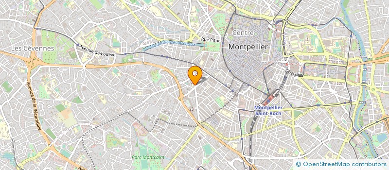 localisation de l'entreprise ASS OEUVRES VACANCES PLEIN AIR à MONTPELLIER