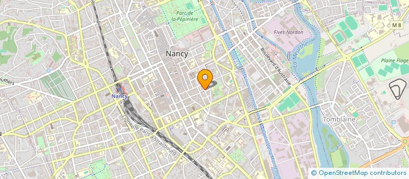 localisation de l'entreprise ASS.OGEC CHARLES DE FOUCAULD à NANCY