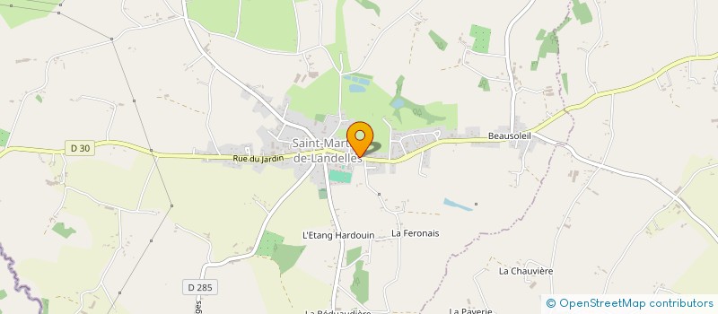 localisation de l'entreprise ASS OGEC ECOLE ST JOSEPH  SAINT-HILAIRE-DU-HARCOUET