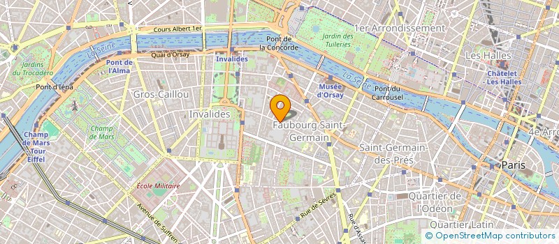 localisation de l'entreprise ASS OGEC PAUL CLAUDEL D'HULST à PARIS