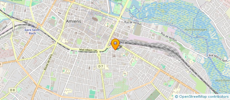localisation de l'entreprise ASS OGEC SAINTE FAMILLE à AMIENS