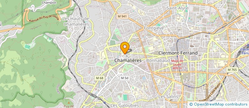 localisation de l'entreprise ASS OGEC SAINTE THECLE à CHAMALIERES