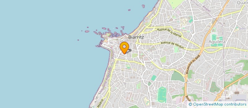localisation de l'entreprise ASS OLDARRA à BIARRITZ
