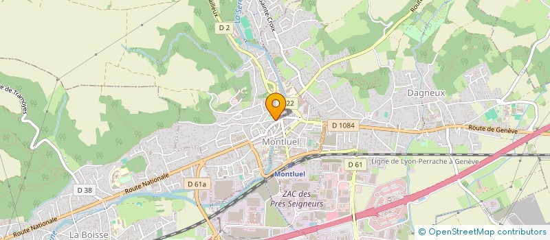 localisation de l'entreprise ASS OMA à MONTLUEL