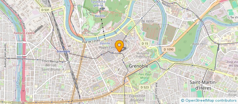 localisation de l'entreprise ASS OMNILINGUA  GRENOBLE