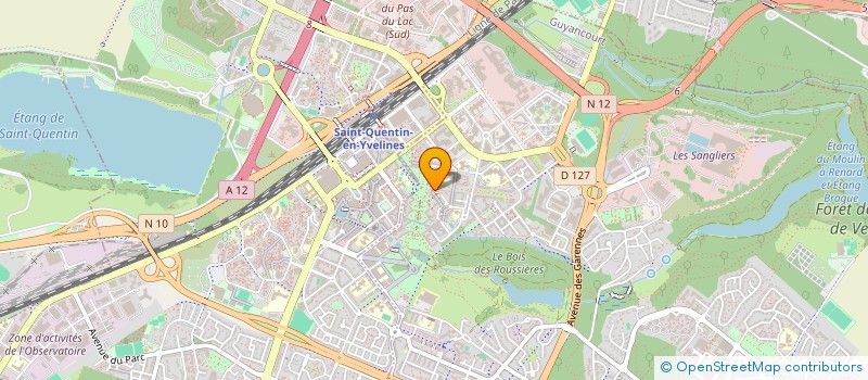 localisation de l'entreprise ASS ONPAC  GUYANCOURT