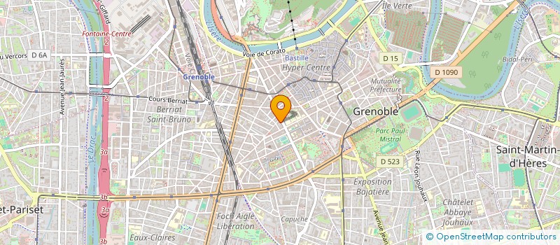 localisation de l'entreprise ASS OPHTA CONSEIL à GRENOBLE