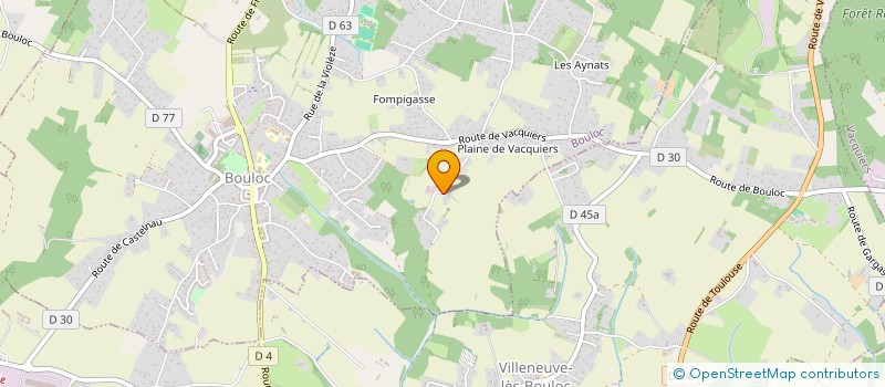 localisation de l'entreprise ASS OPPORTUNITES INITIATIVES REGIONALES CULTURELLES  BOULOC