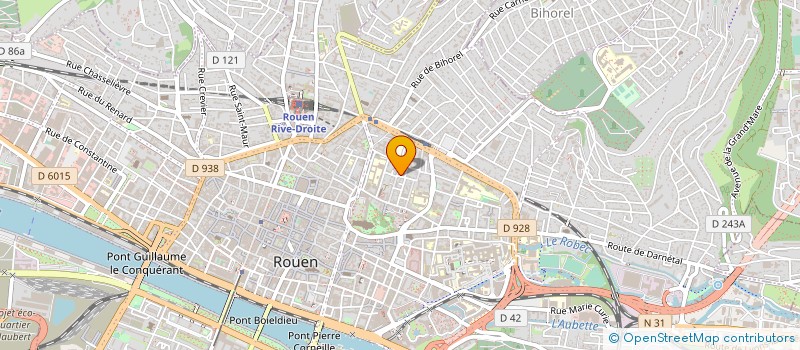 localisation de l'entreprise ASS ORAGANIS GESTION EVENEMENT CULTUREL à ROUEN