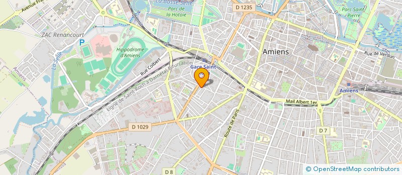 localisation de l'entreprise ASS ORC IDEE à AMIENS