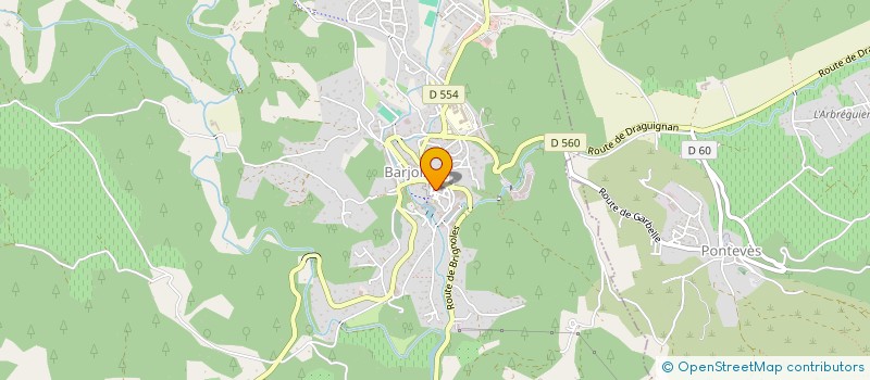 localisation de l'entreprise ASS ORCHESTRE D HARMONIE DU BESSILLON à BARJOLS
