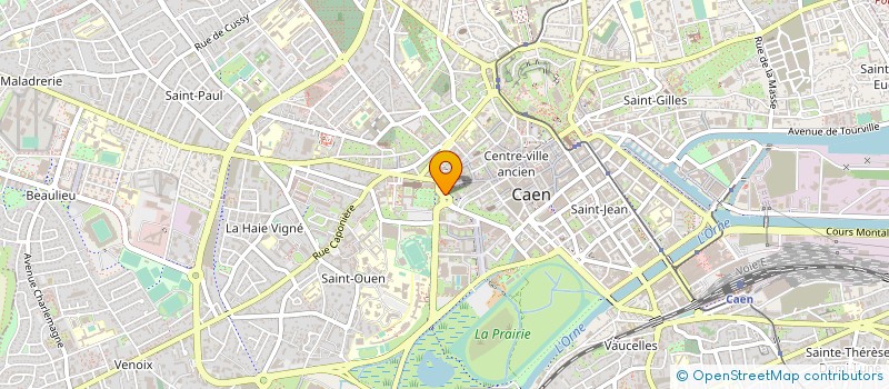 localisation de l'entreprise ASS ORCHESTRE DE CHAMBRE CAEN à CAEN
