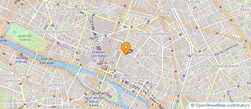 localisation de l'entreprise ASS ORCHESTRE DES CITOYENS EUROPEENS  PARIS