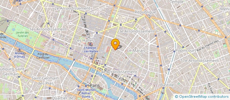 localisation de l'entreprise ASS ORCHESTRE PHILARMONIQUE EUROPEEN à PARIS
