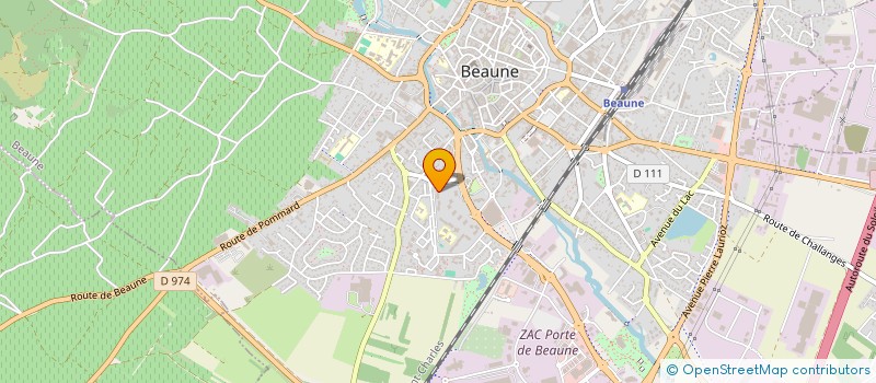 localisation de l'entreprise ASS ORG SANS BUT LUCRATIF à BEAUNE