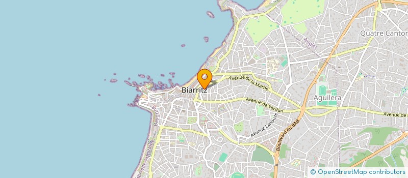 localisation de l'entreprise ASS ORGANIS CONCOURS HIPPIQUES BIARRITZ à BIARRITZ