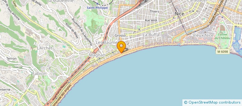 localisation de l'entreprise ASS ORGANISAT JOURNEES DE LA MER DANS AM à NICE