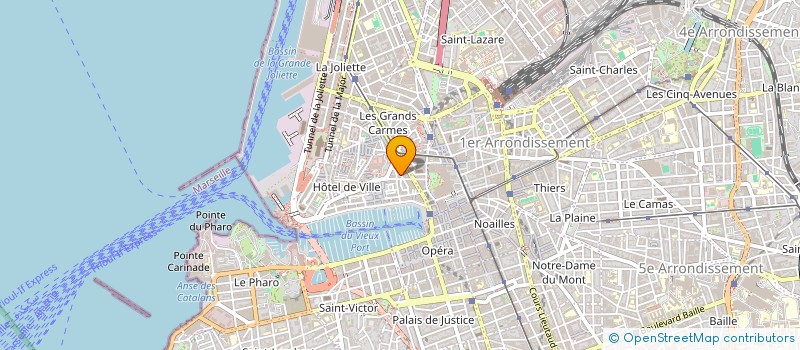 localisation de l'entreprise ASS ORGANISATION CULTURE ET MUSIC à MARSEILLE