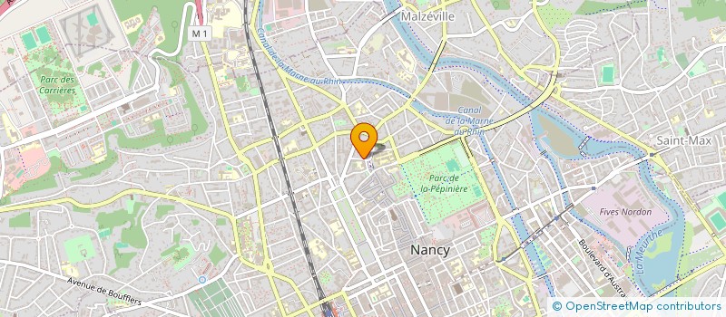 localisation de l'entreprise ASS ORGANISATION RENCONTRES CULTURELLE  NANCY