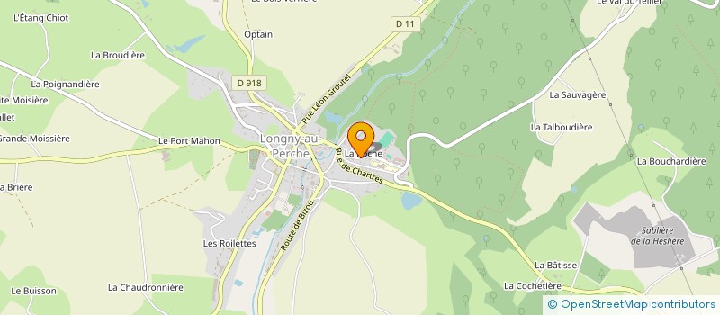 localisation de l'entreprise ASS ORNE VAL D'OISE SPORTS LOISIRS à LONGNY LES VILLAGES