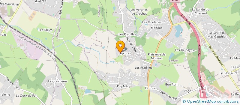 localisation de l'entreprise ASS ORNITHOLOGIQUE DU VIGEN à LE VIGEN