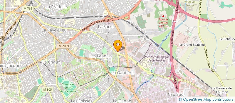 localisation de l'entreprise ASS OROLEIS CINEMATHEQUE REGIONALE à CLERMONT-FERRAND