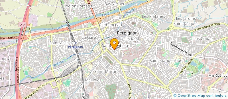 localisation de l'entreprise ASS ORTHODOXE DES SAINTS PIERRE ET PAUL  PERPIGNAN