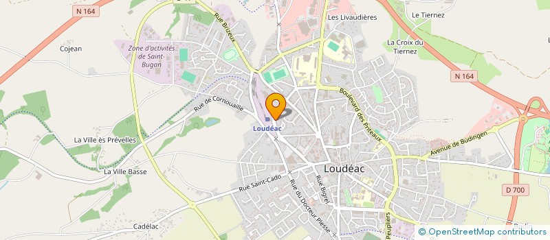 localisation de l'entreprise ASS ORTHODOXE FRATERNITE FRANCO ROUMAINE à LOUDEAC