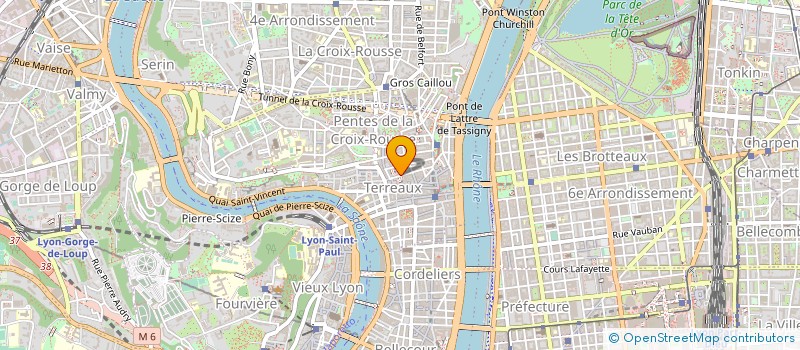 localisation de l'entreprise ASS OXYMORON à LYON