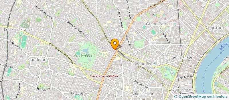 localisation de l'entreprise ASS PALETTES à LE BOUSCAT
