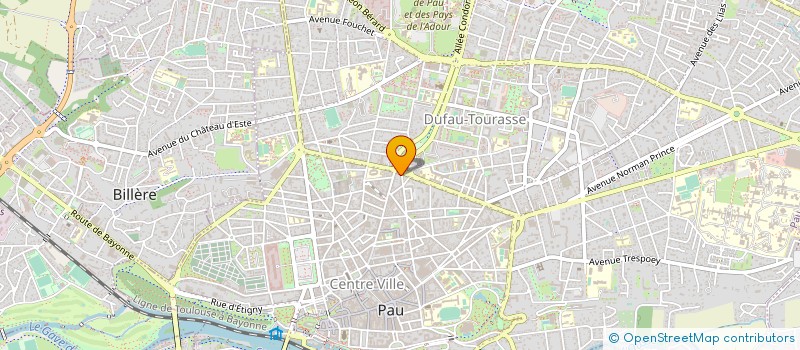 localisation de l'entreprise ASS PALOISE UTILISATION INFORMATIQUE à PAU