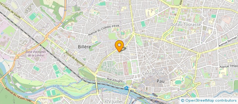 localisation de l'entreprise ASS  PAMERA à PAU