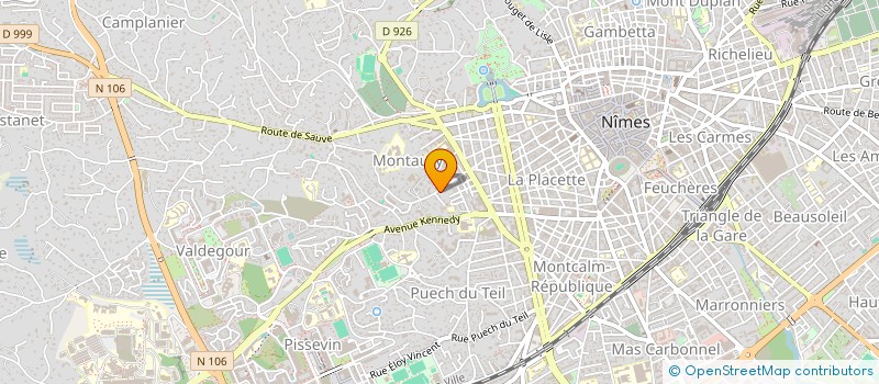 localisation de l'entreprise ASS PANNE DE SECTEUR à NIMES