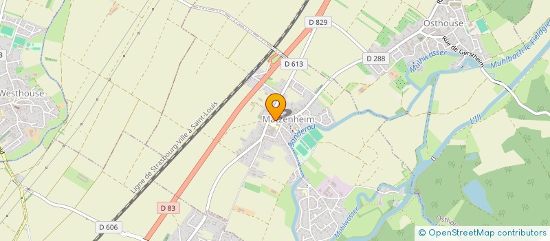 localisation de l'entreprise ASS PAR ELEV COLL ST JOSEPH MATZENHEIM  MATZENHEIM