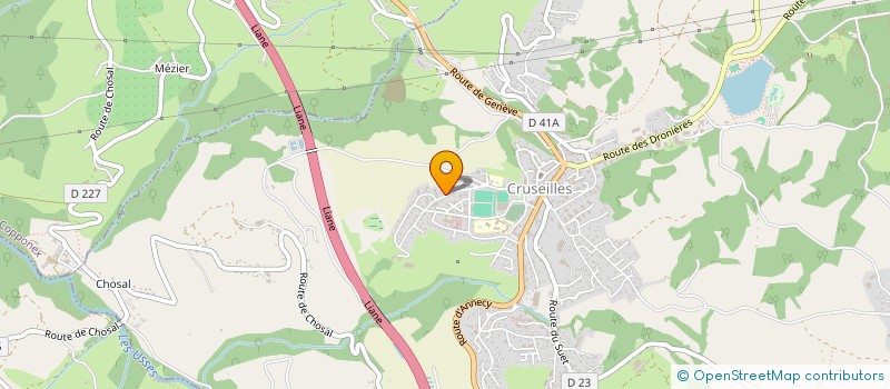 localisation de l'entreprise ASS PAR ELEV MAISON FAMIL GRUSEILLES LES EBEAUX  CRUSEILLES