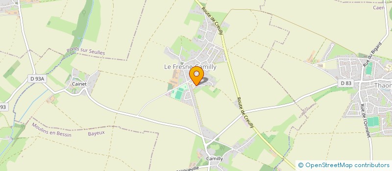 localisation de l'entreprise ASS PARENT AMIS ECOLE DE FRESNE CAMILLY  LE FRESNE-CAMILLY