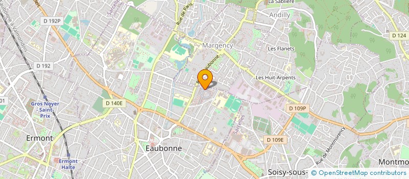 localisation de l'entreprise ASS PARENT D'ELEVES FLAMMARION à EAUBONNE