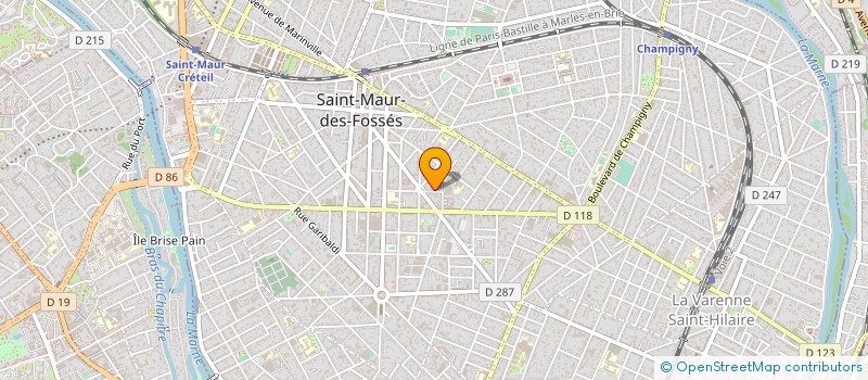localisation de l'entreprise ASS PARENT ELEVE AMIS CONSER NAT ST MAUR à SAINT-MAUR-DES-FOSSES