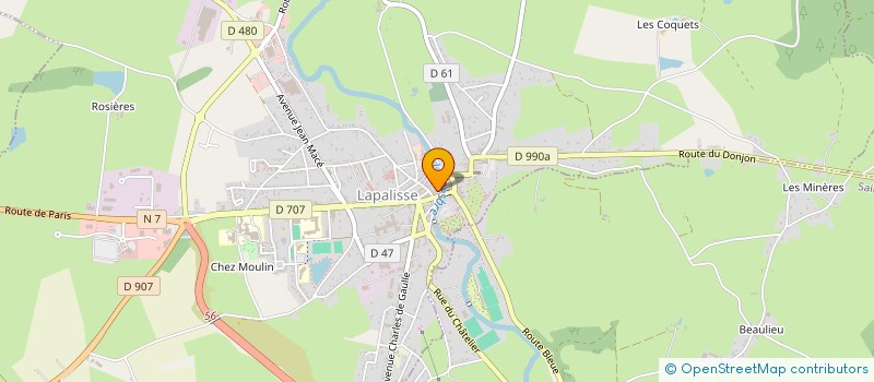 localisation de l'entreprise ASS PARENT ELEVE CANTIN BARRAIS BUSSOLLE à BARRAIS-BUSSOLLES