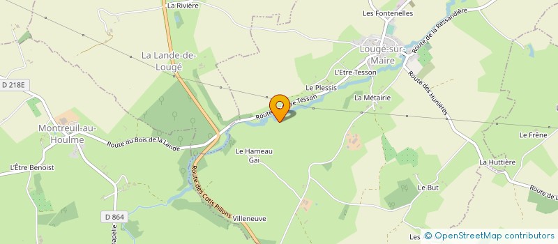 localisation de l'entreprise ASS PARENT ELEVE CANTINE à RANES
