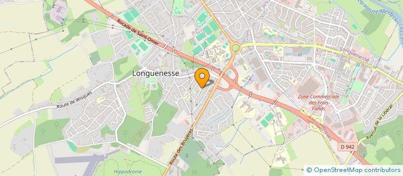 localisation de l'entreprise ASS PARENT ELEVE DE LONGUENESSE à LONGUENESSE