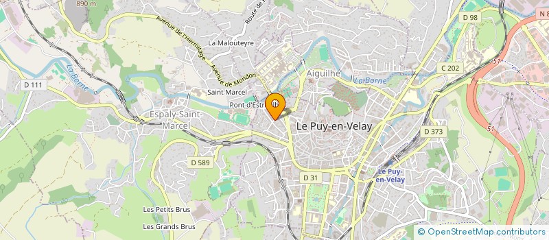localisation de l'entreprise ASS PARENT ELEVE ECOLE MUSIQUE DANSE 43 à LE PUY-EN-VELAY