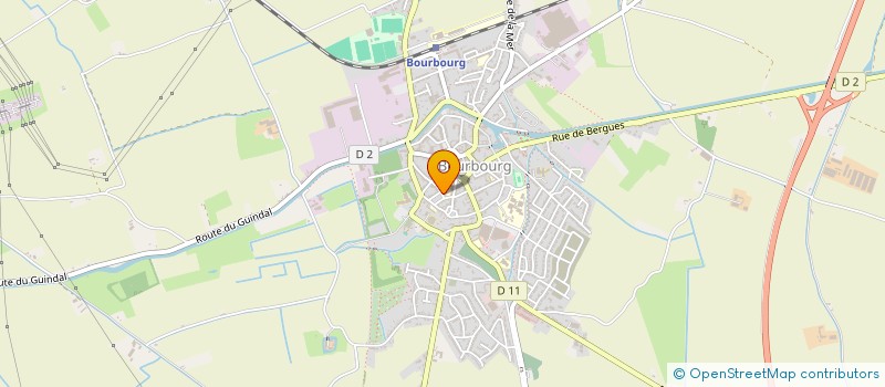 localisation de l'entreprise ASS PARENT ELEVE ECOLE NOTRE DAME à BOURBOURG