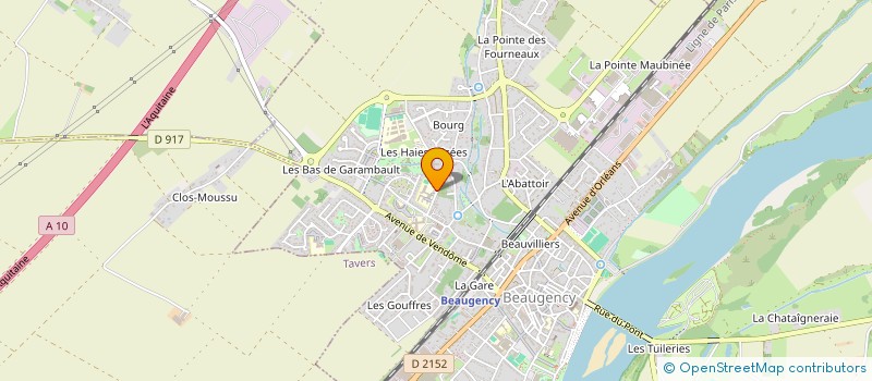 localisation de l'entreprise ASS PARENT ELEVE ECOLE PUBLIQU à BEAUGENCY