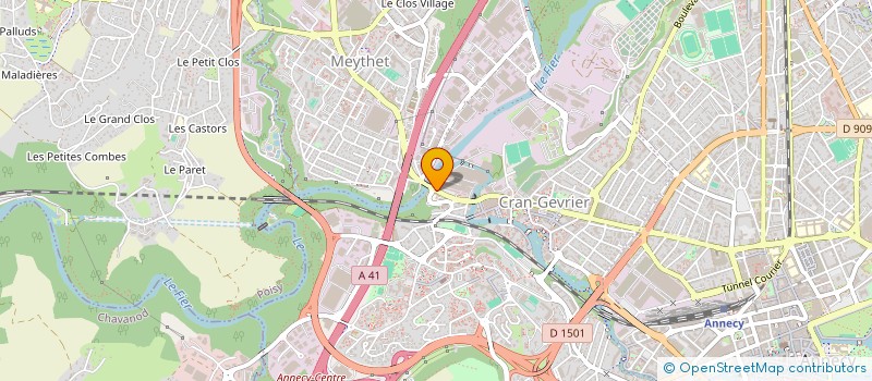 localisation de l'entreprise ASS PARENT ELEVE ENSEIGN LIBRE à ANNECY