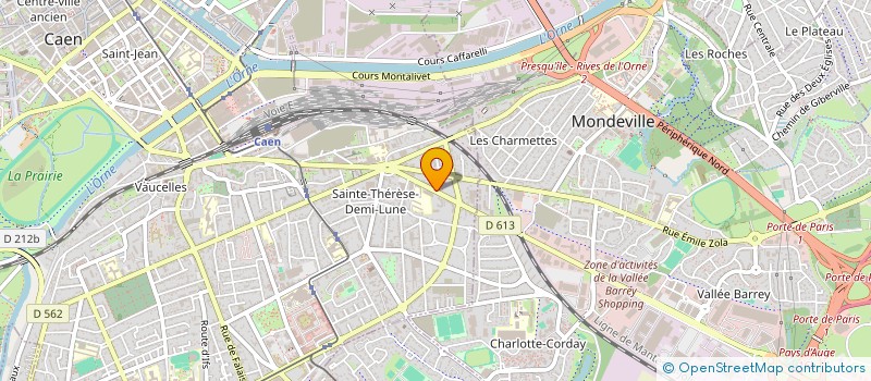 localisation de l'entreprise ASS PARENT ELEVE GROUP SCOL MILLEPERTUIS à CAEN