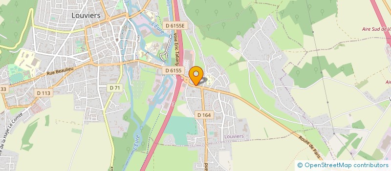 localisation de l'entreprise ASS PARENT ELEVE INDEPEND ECOLE J MOULIN à LOUVIERS