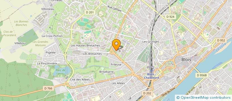 localisation de l'entreprise ASS PARENT ELEVE JULES FERRY  BLOIS